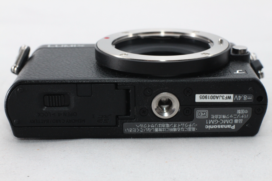 3360- パナソニック Panasonic ミラーレス一眼カメラ LUMIX DMC-GM1 ボディ ブラック 美品 