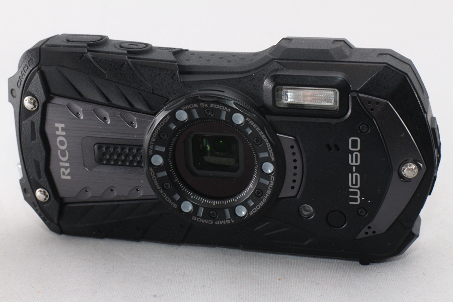 RICOH WG-60 ブラック 本格防水デジタルカメラ 14メートル防水 耐衝撃